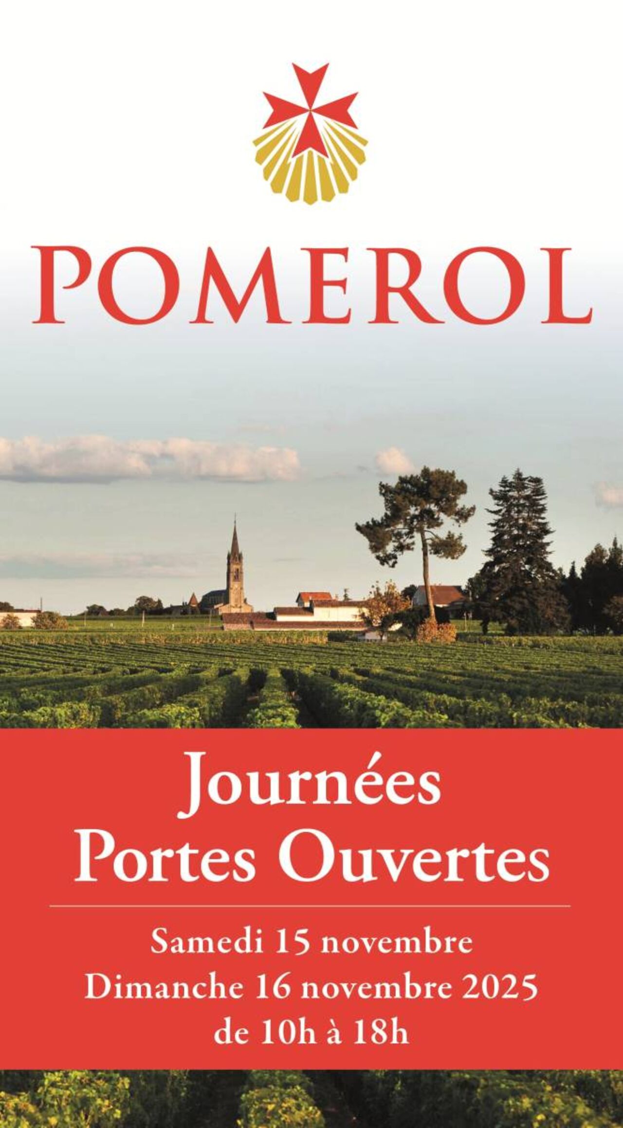 🍷 Journées Portes Ouvertes de Pomerol