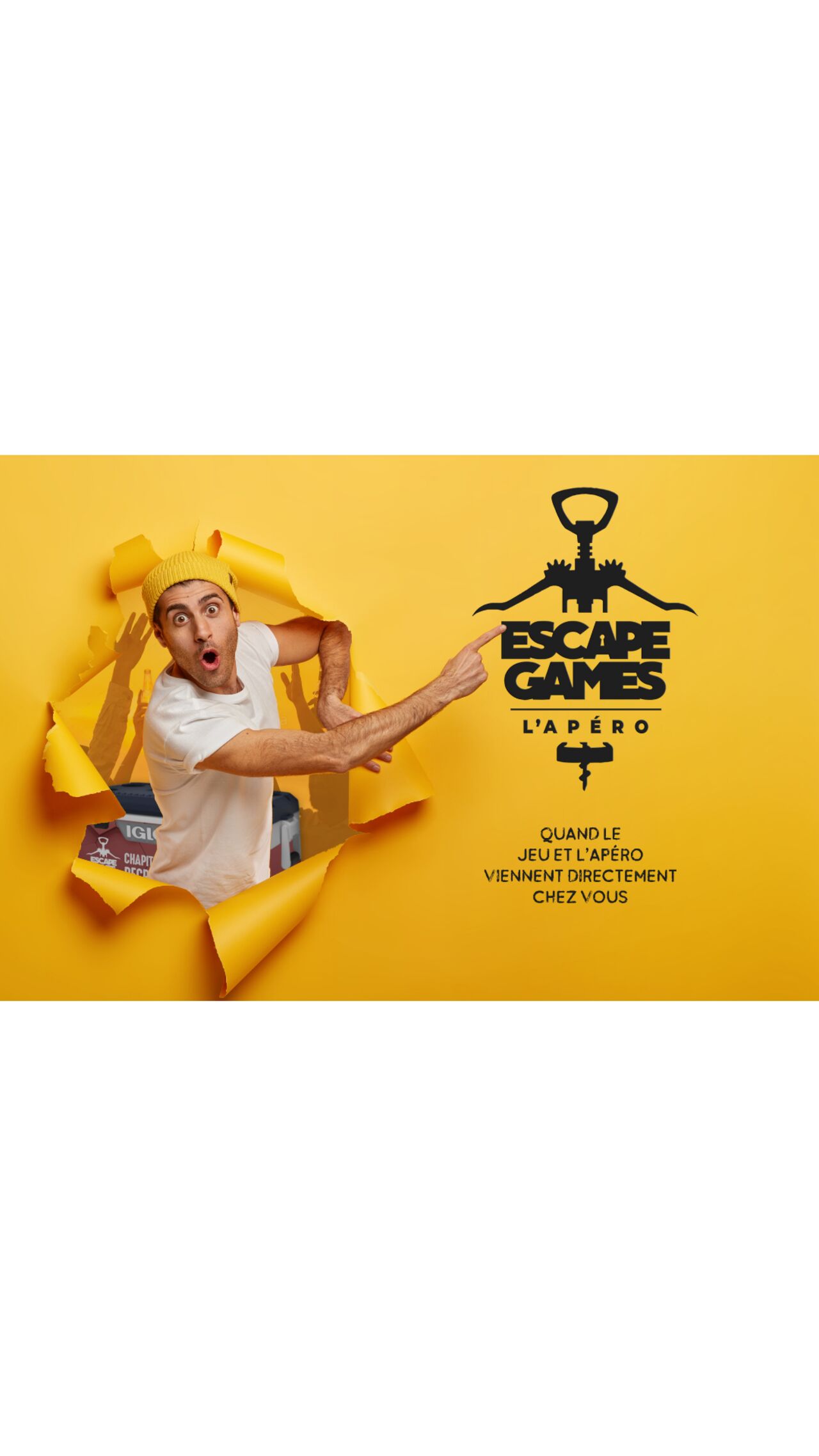 Quand l'Escape Game et l'Apéro s'invitent chez vous!