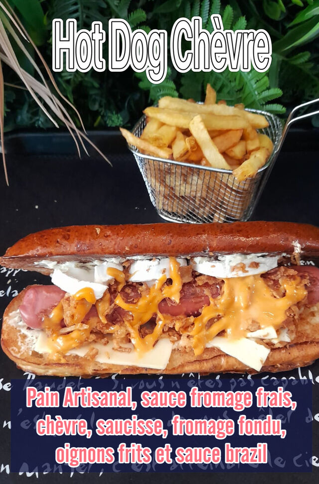 Hot dog Chevre