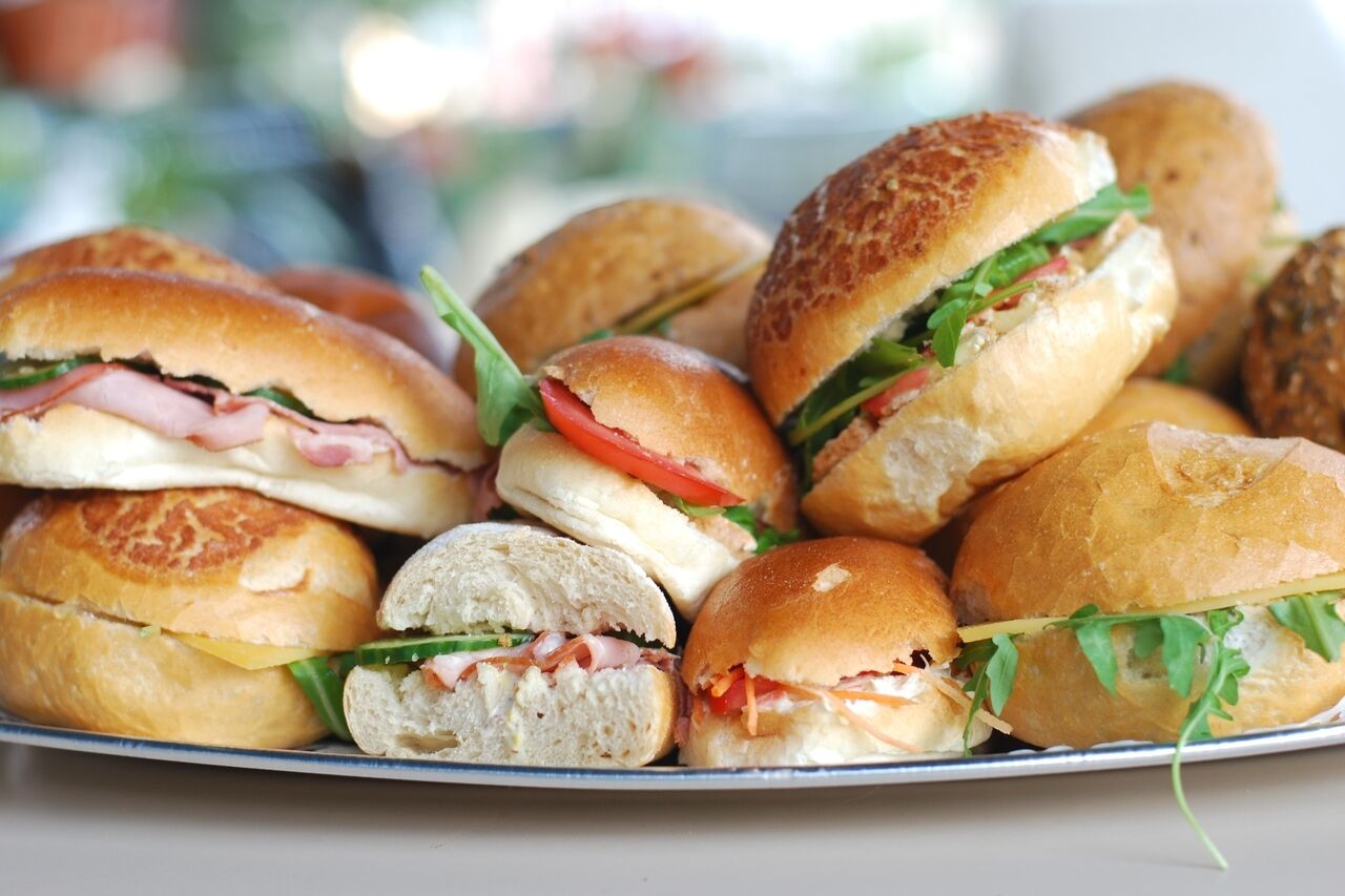 Assortiment mini broodjes