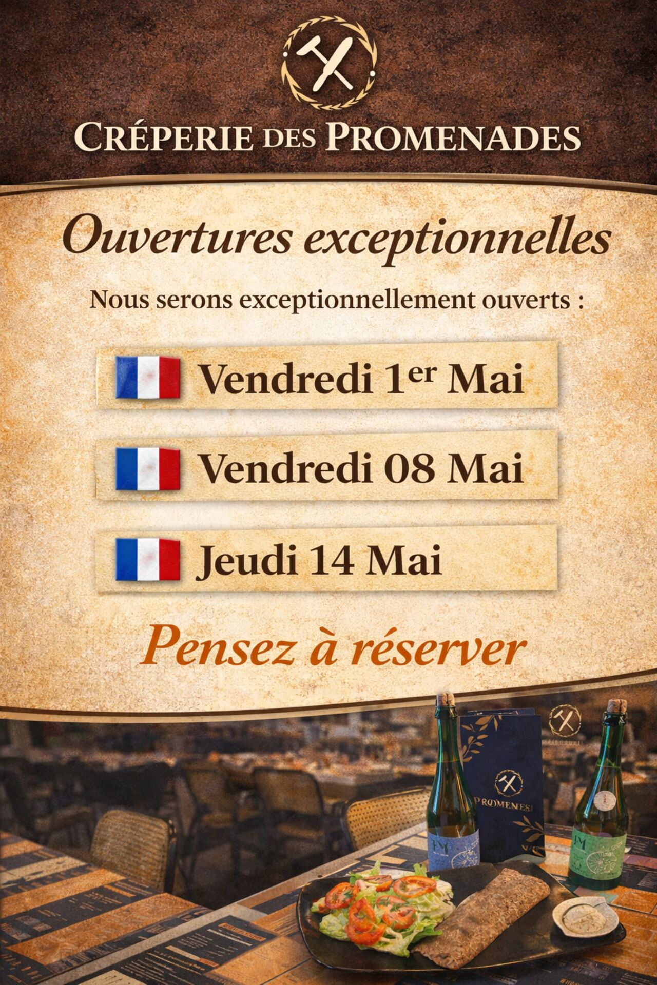 Crêperie des promenades