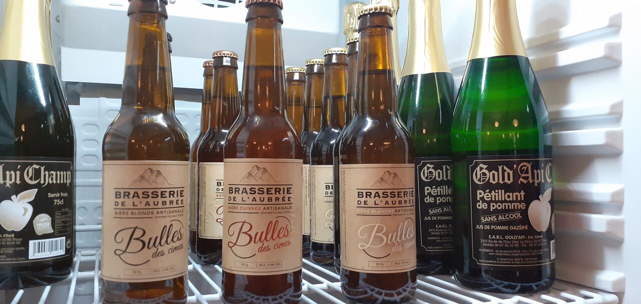 BOISSONS A EMPORTER REGIONALES ARTISANALES