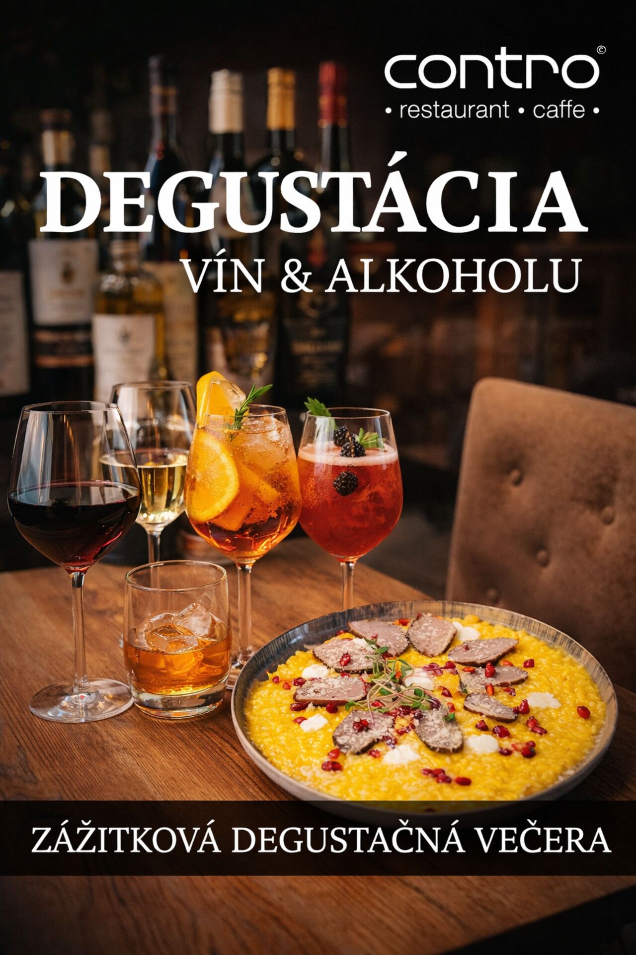 Ochutnávky vín a prémiového alkoholu