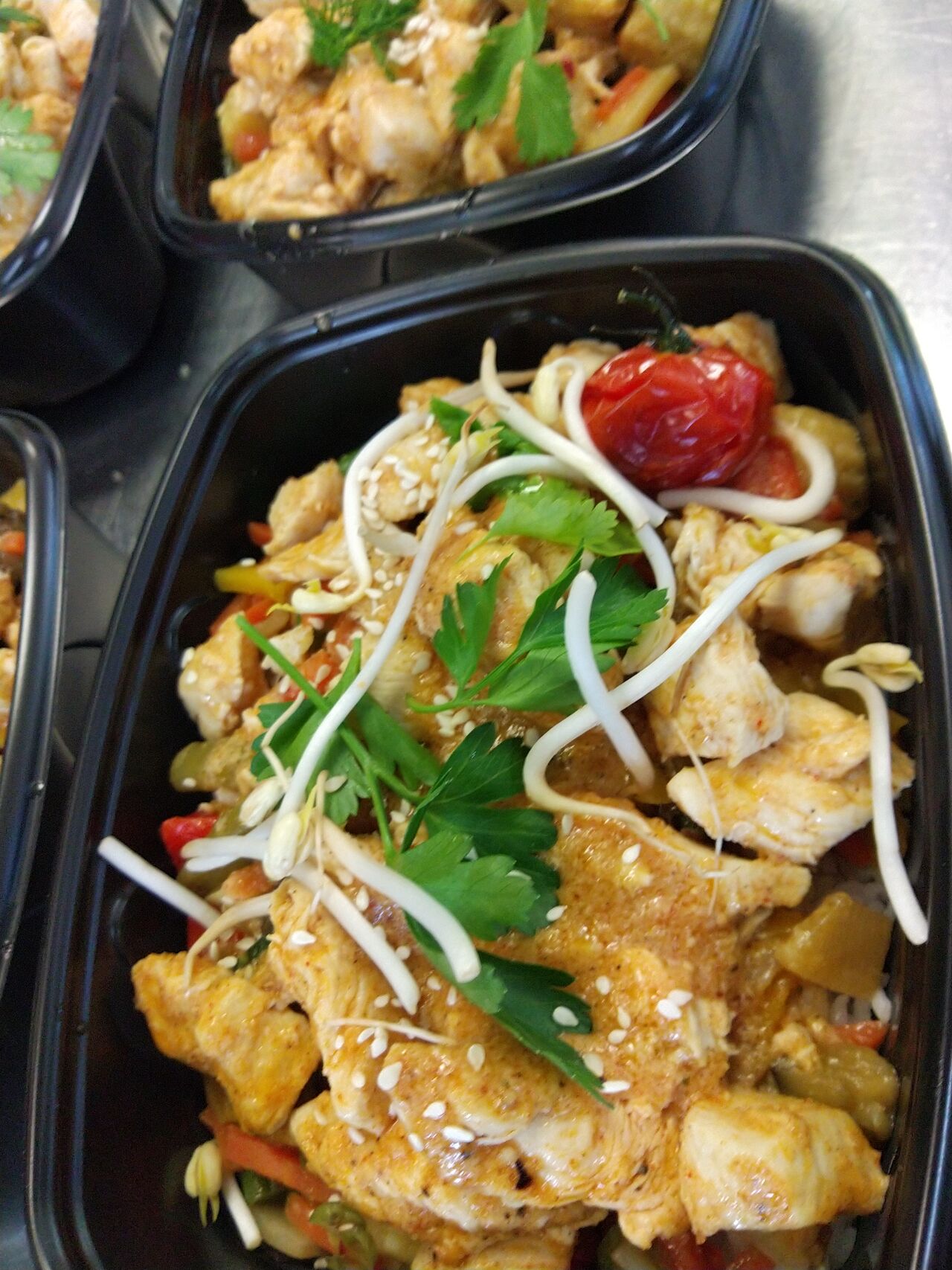 WOK DE POULET TERIYAKI