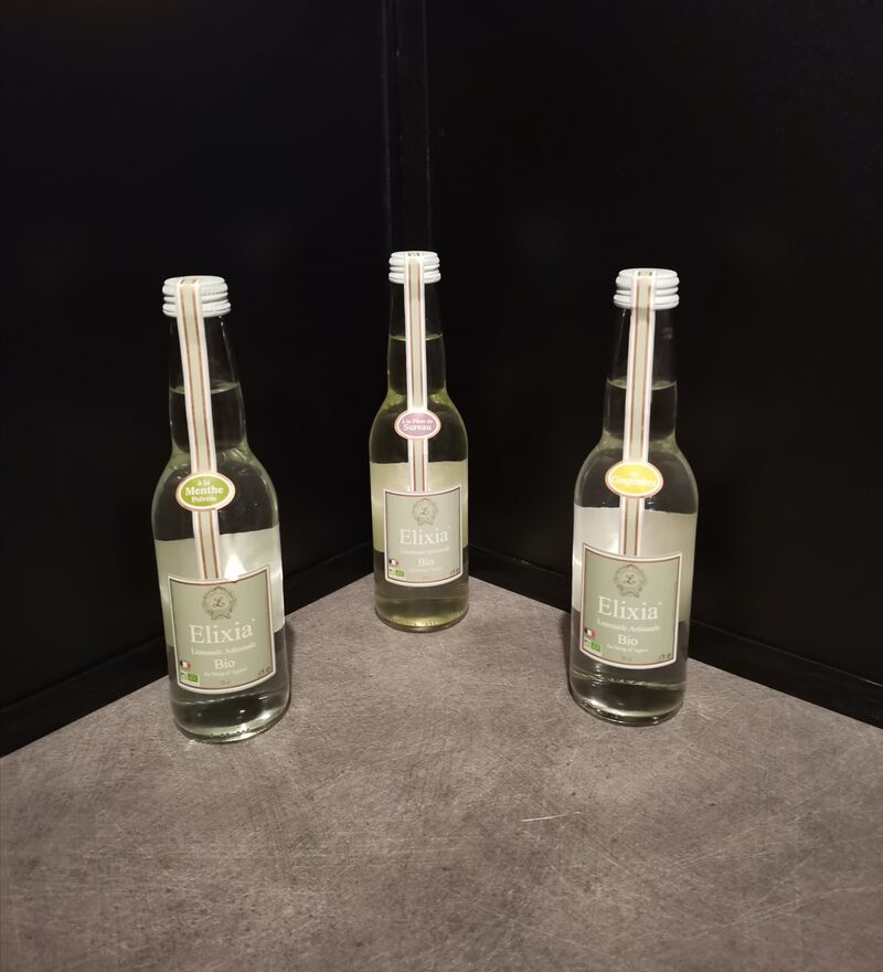Elixia Bio 33cl différents parfums=2.50€