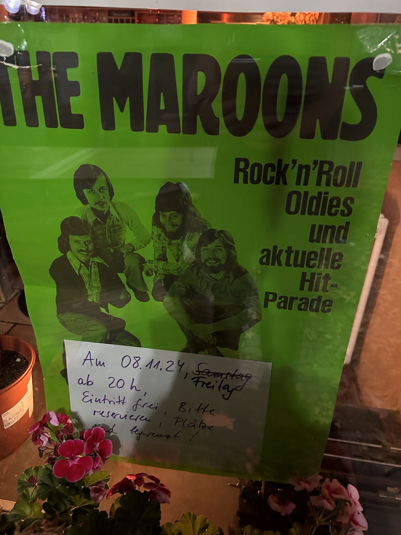 Am 08.11.2024, Freitag ab 20 Uhr