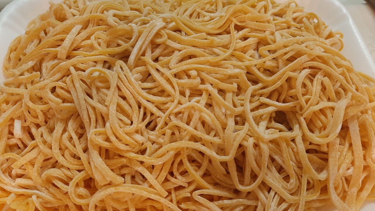 Tagliolini tagliati a mano