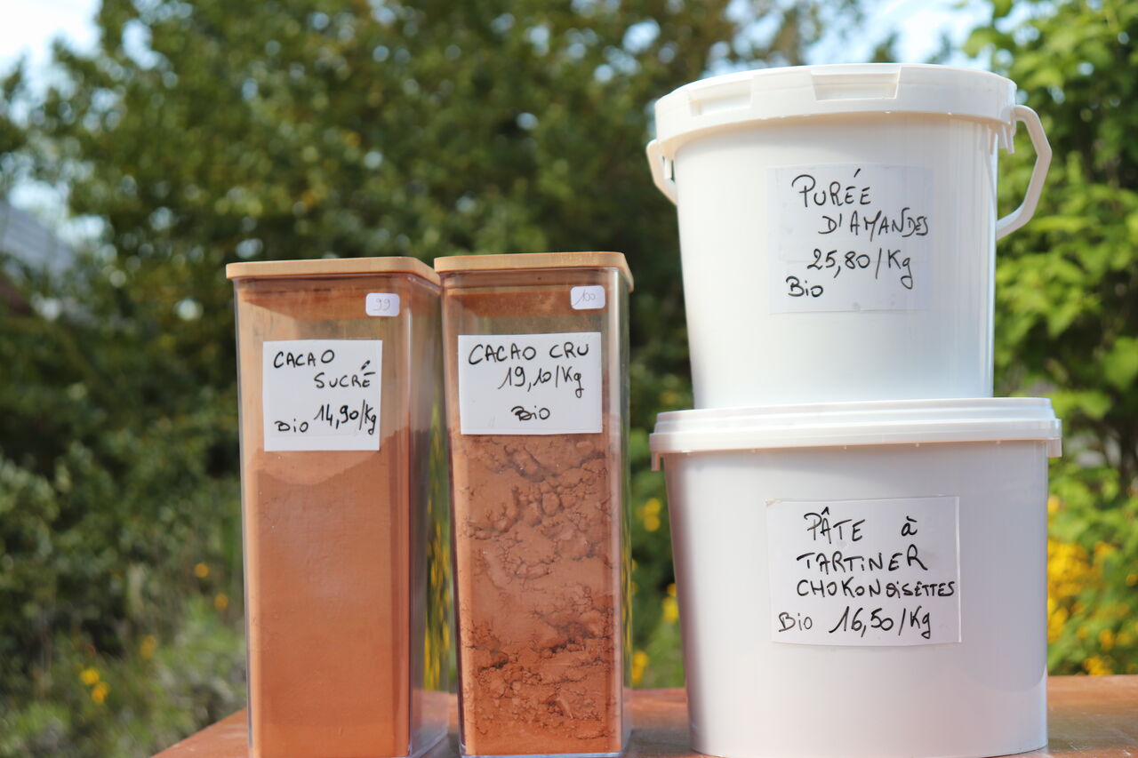 Cacao et pâtes à tartiner 