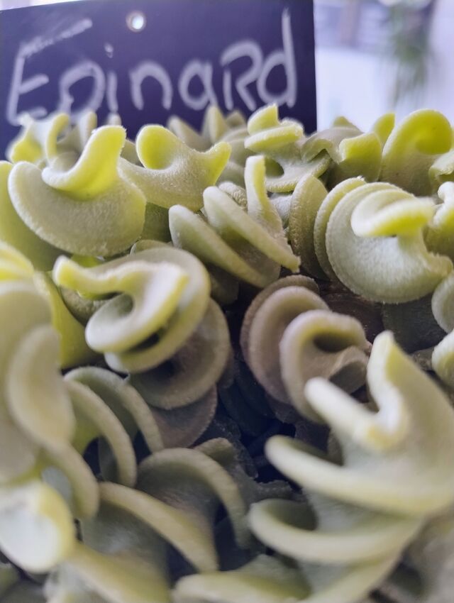 Pâtes aux Epinards
