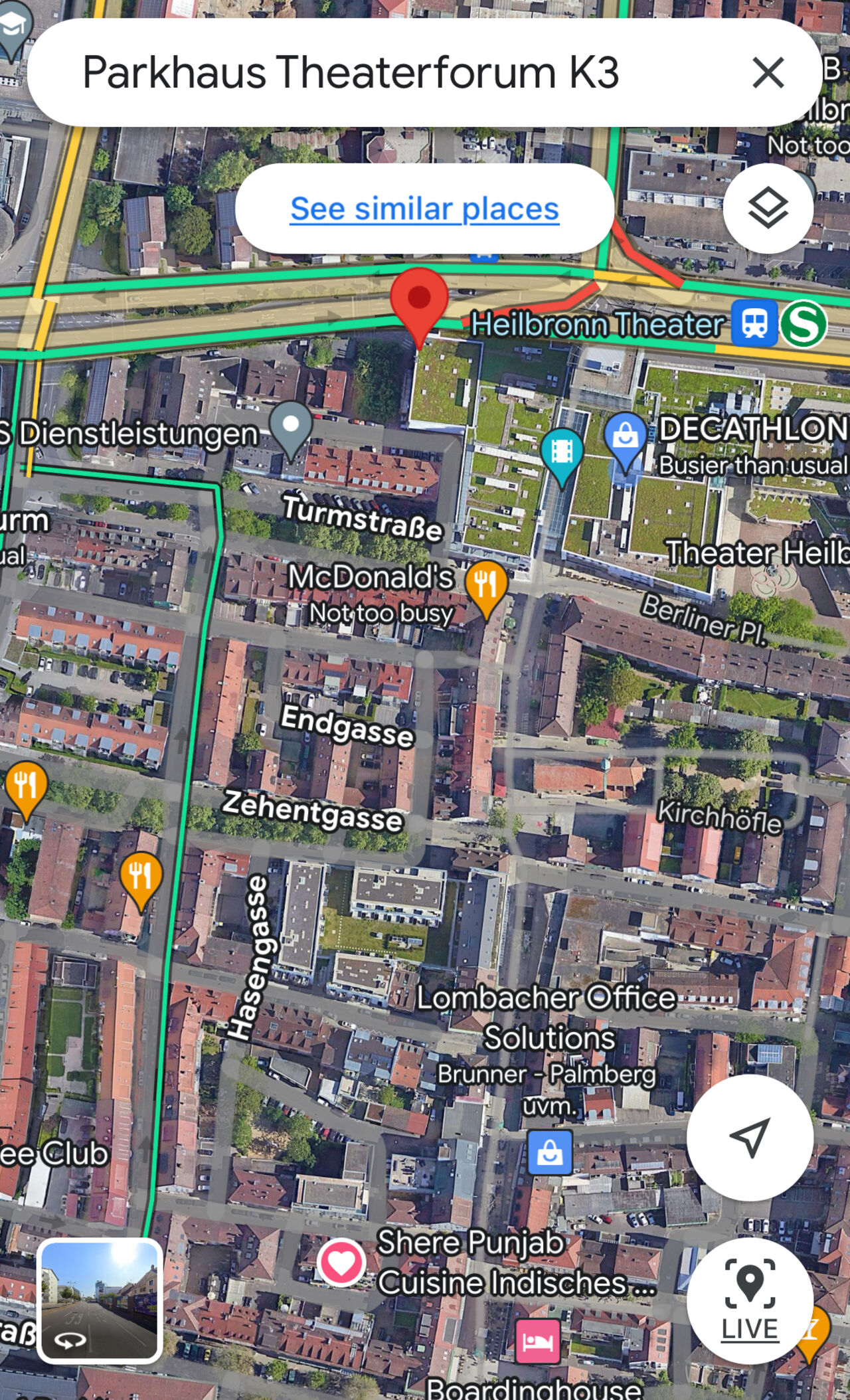 Parkhaus Theaterforum K3