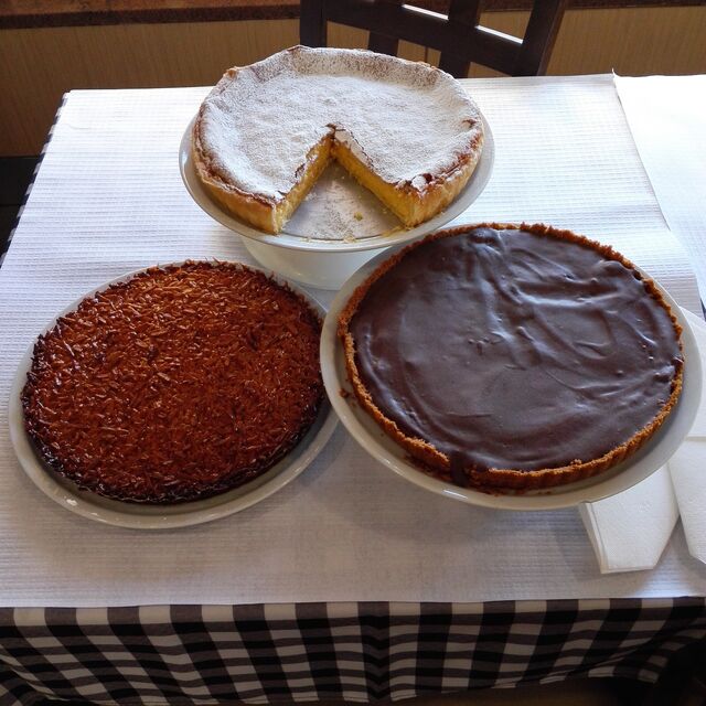Tartes Caseiras, Coco, Amêndoa e chocolate