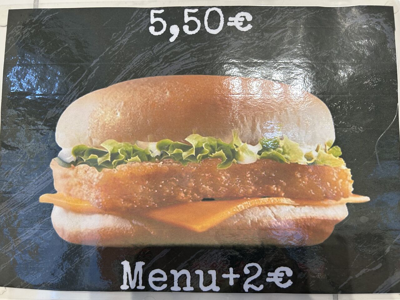 Fish burger 