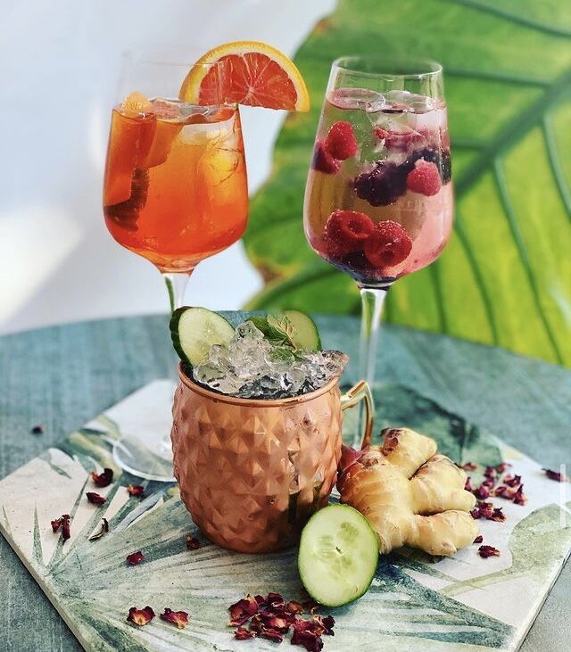 Die Verde-Summerdrinks: eine erfrischende Abkühlung, besonders in der heißen Sommerzeit (auch alkoholfrei, auch im Winter)