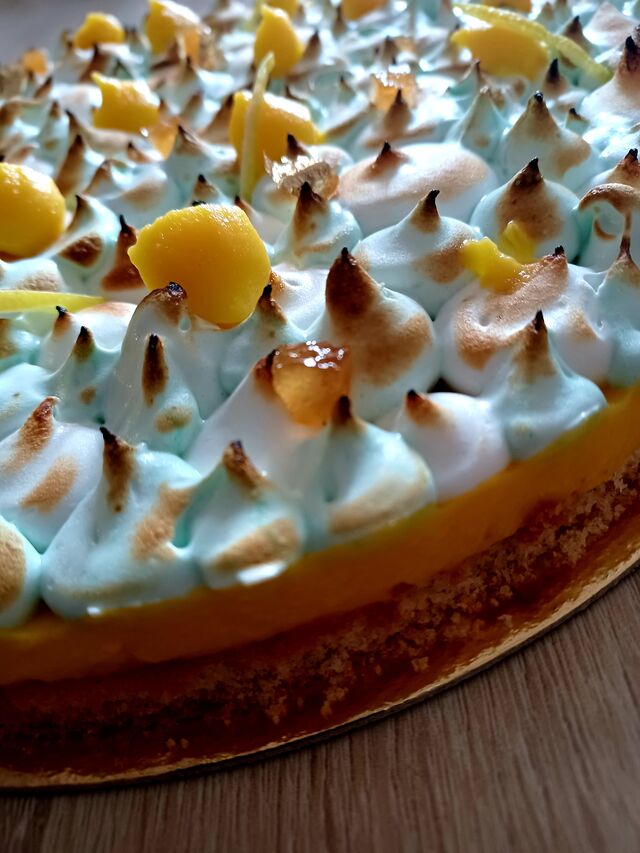 Gâteau citron meringué