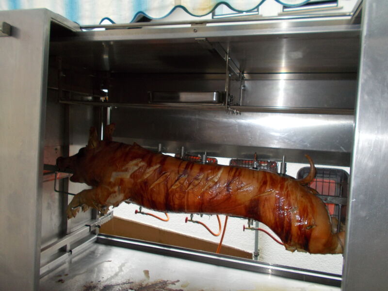 Spanferkel - gegrillt