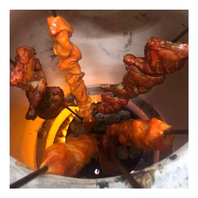 Nos grillades au feu!! (poulet, agneau...)