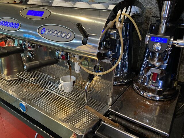 Täglich frischer Kaffee