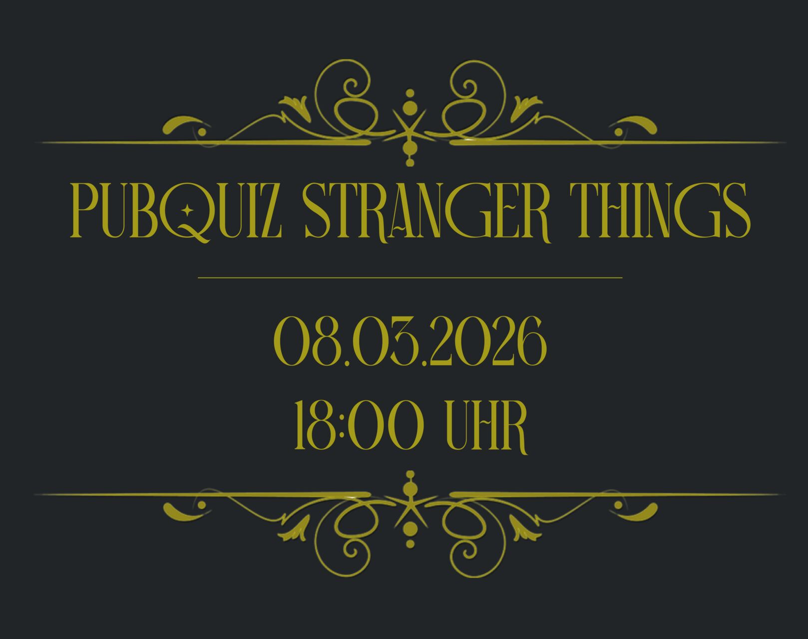 PUBQUIZ SPECIAL: STRANGER THINGS