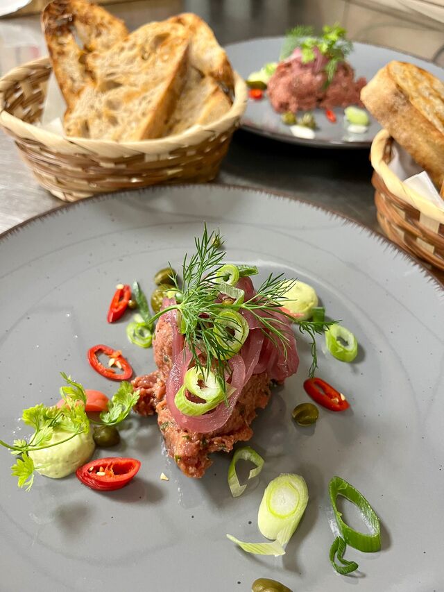 Tataráček z hovedzinky