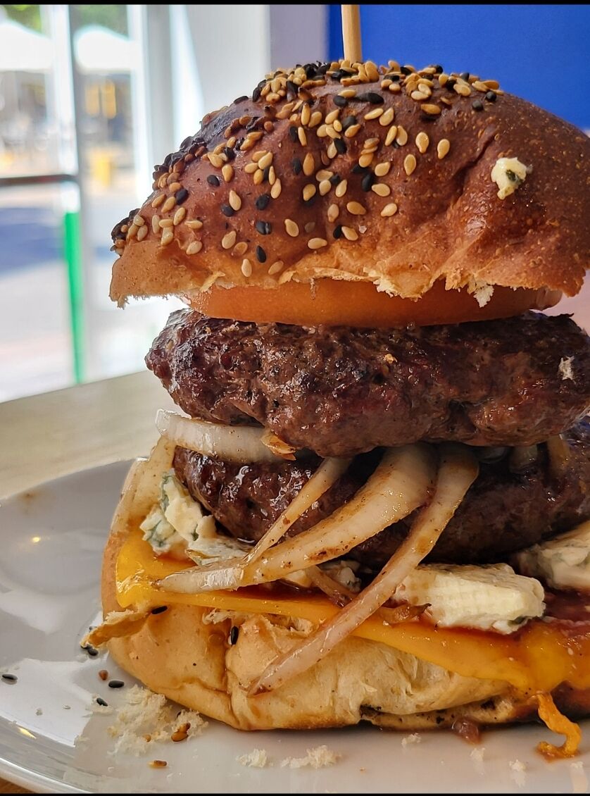 Burger roque con doble de carne