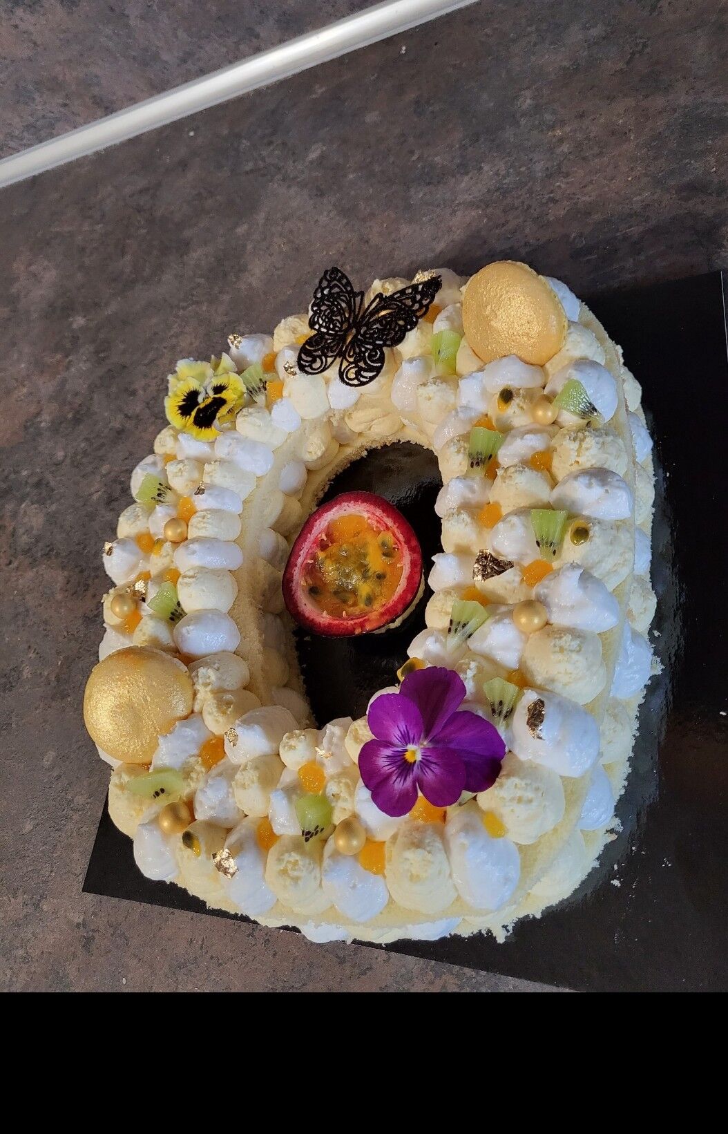 Number cake noix de coco /fruit de la passion 