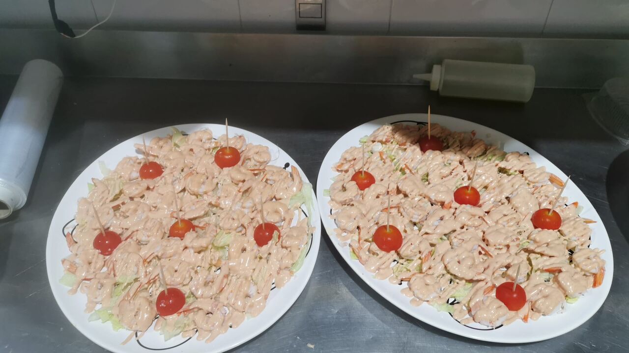 Gamberetti in salsa