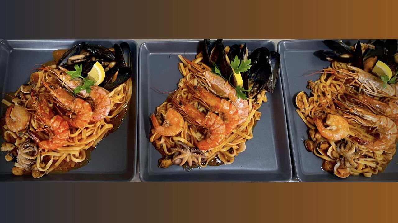 Tenger gyümölcsei Linguine