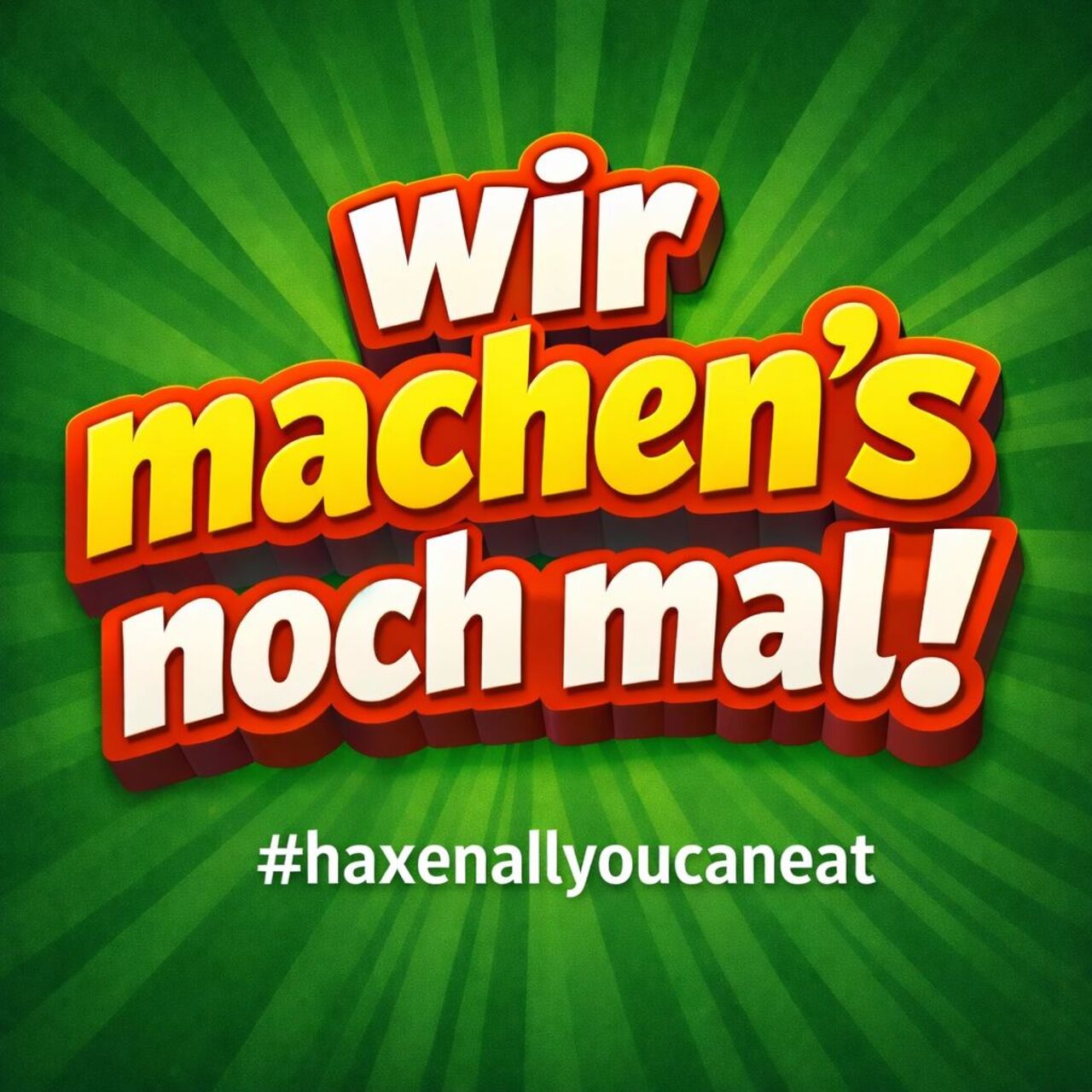 18.03.2026 Haxen "All you can eat"