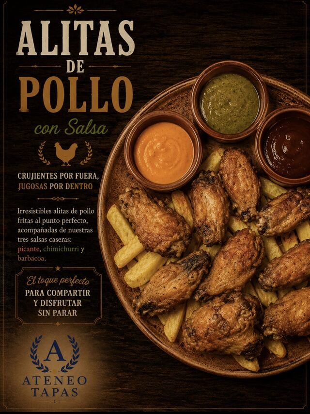 Alitas de pollo 