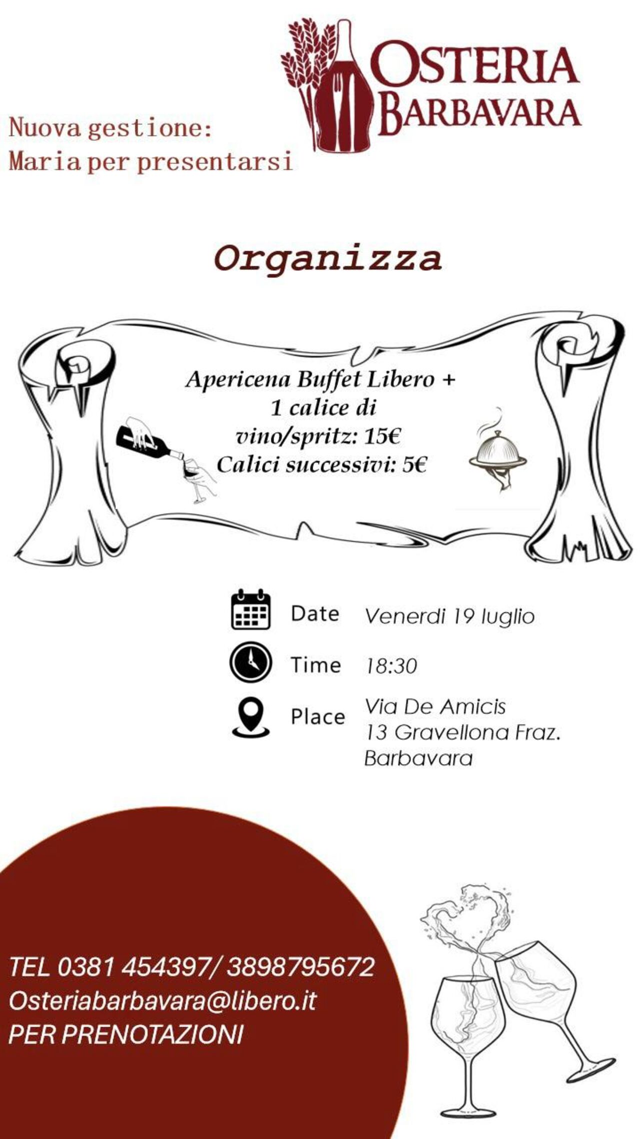 NUOVA INAUGURAZIONE!