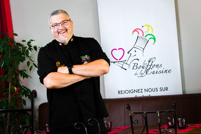 Vice président des Bouffons de la cuisine, une association qui oeuvre pour les plus démunis toute l'année