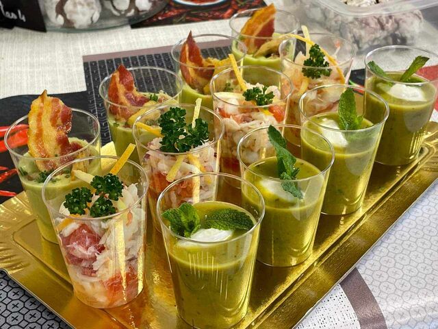 Verrines apéritives 