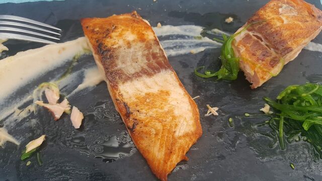 Salmón a la Plancha
