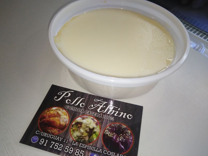 Nuestro flan de queso apto para celiacos, gluten free!!! 