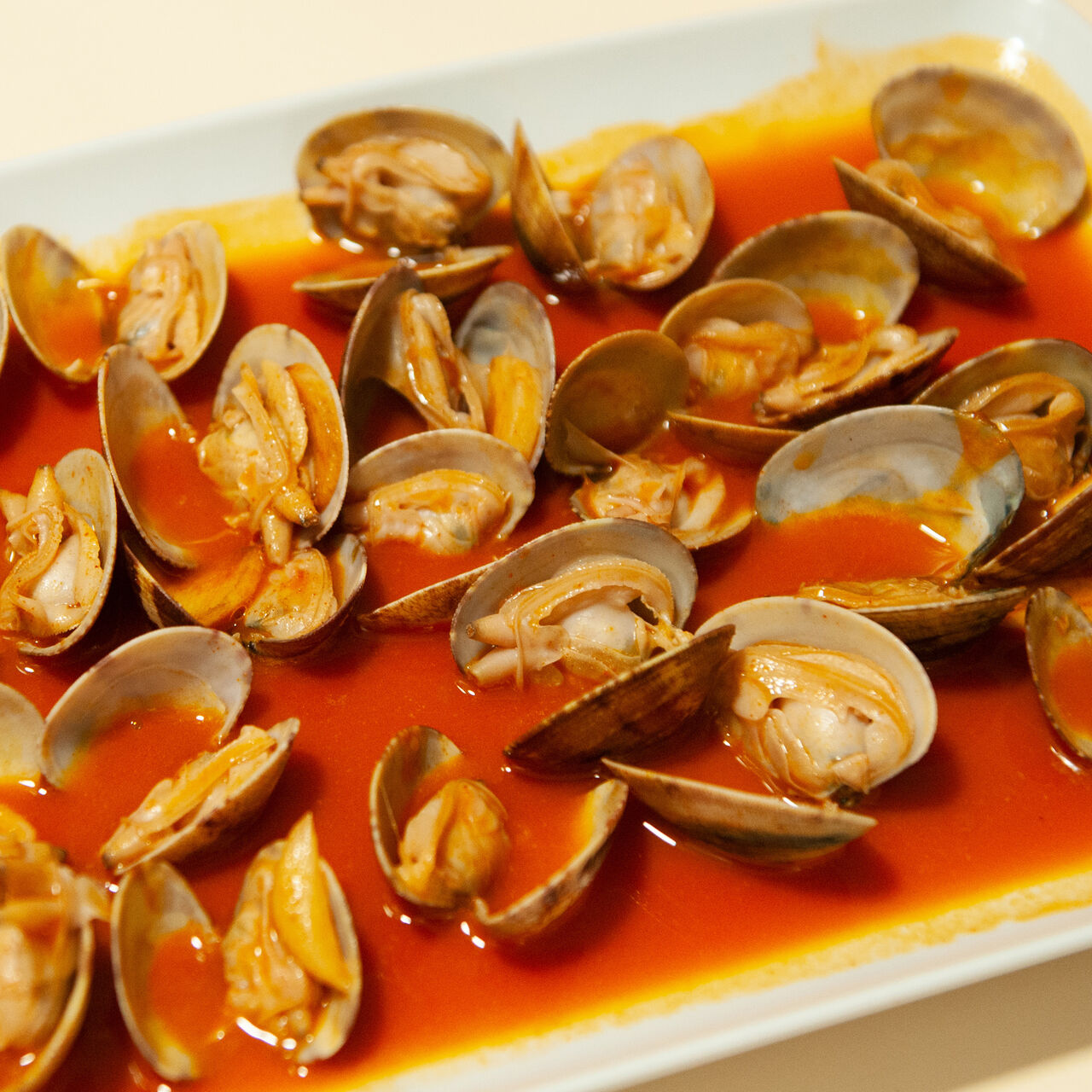 Almejas a la marinera