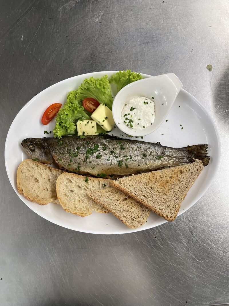 Geräucherte Forelle 