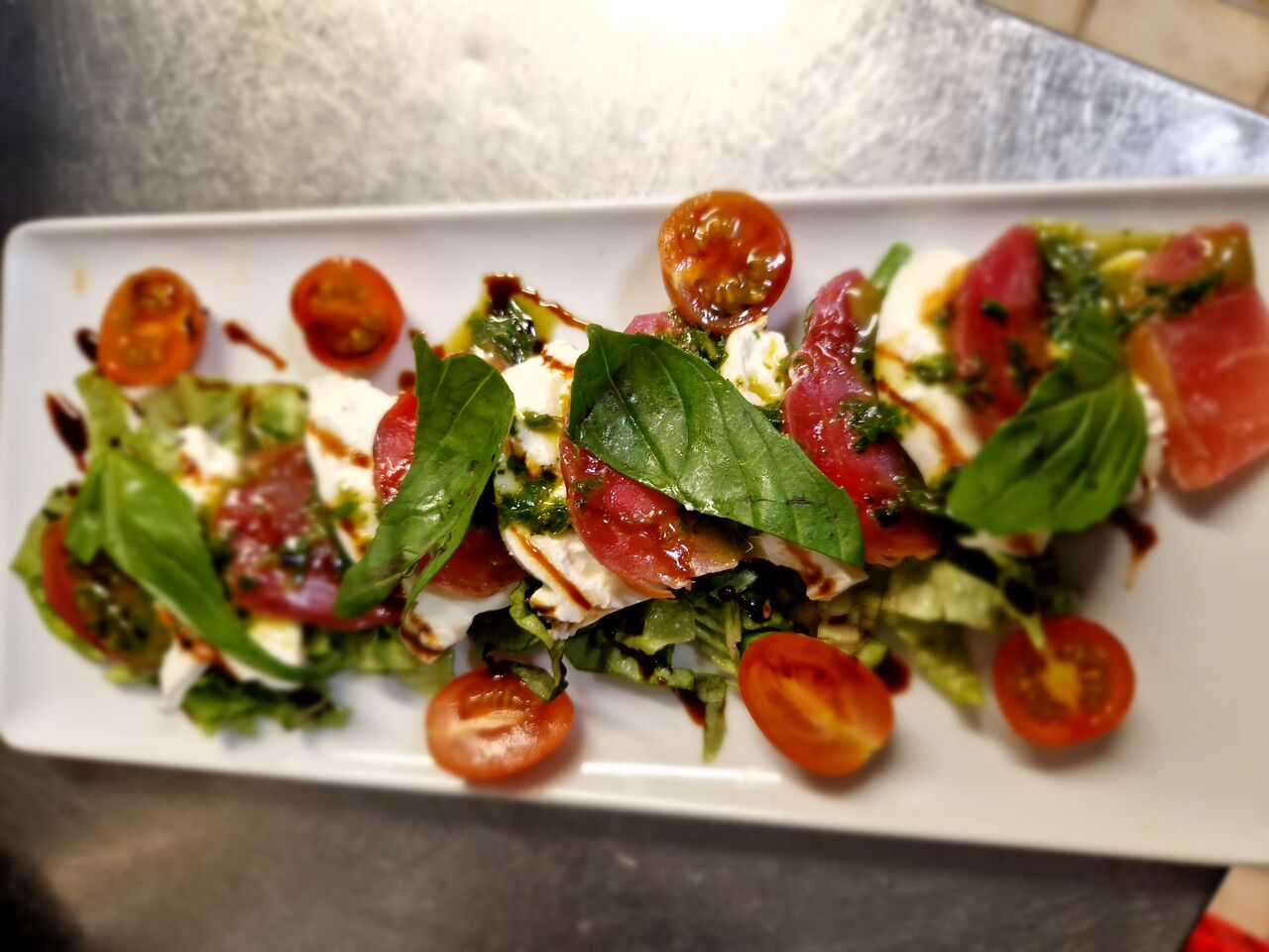 Salade de Betteraves et Mozzarella 