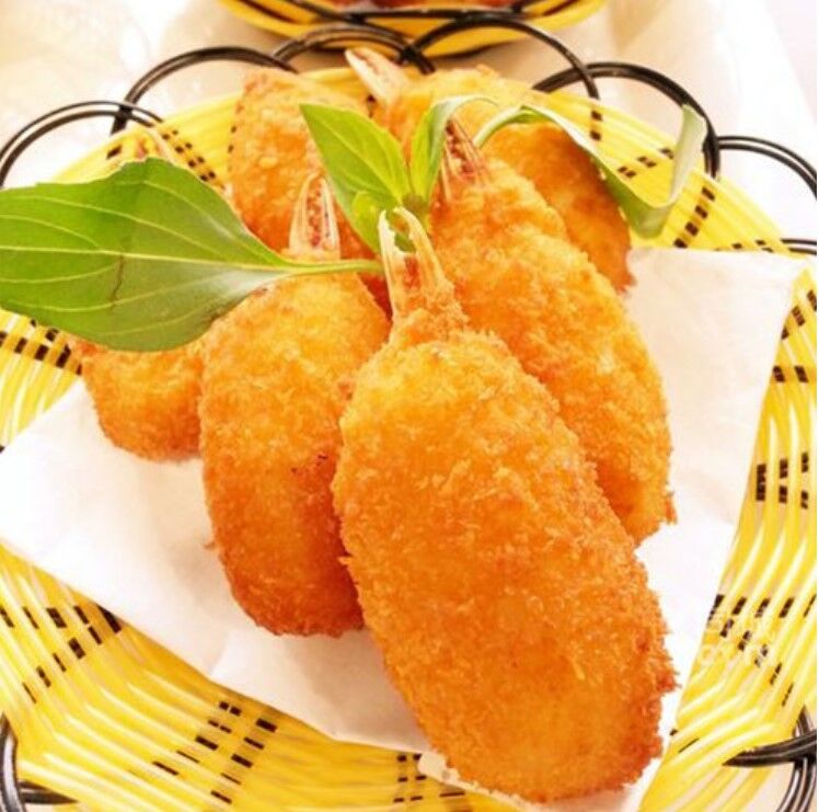 炸黄金蟹钳 Chele di granchio fritte