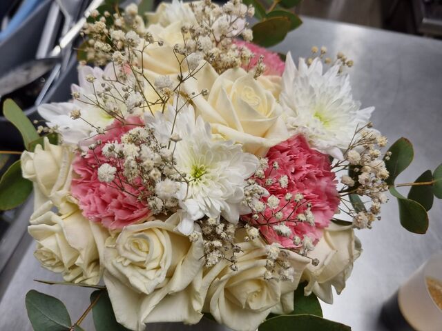 Bouquet de mariée boheme