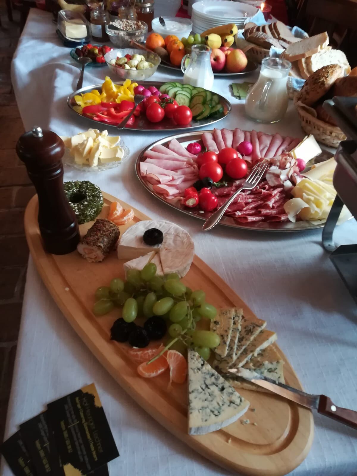 Gemütliches Firmenfrühstück bei uns im Stüberl