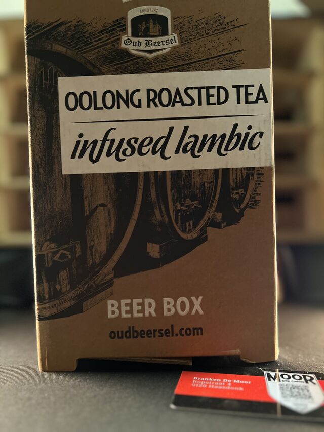 Oud Beersel Beer Box Oolong Roasted Tea infused Lambic