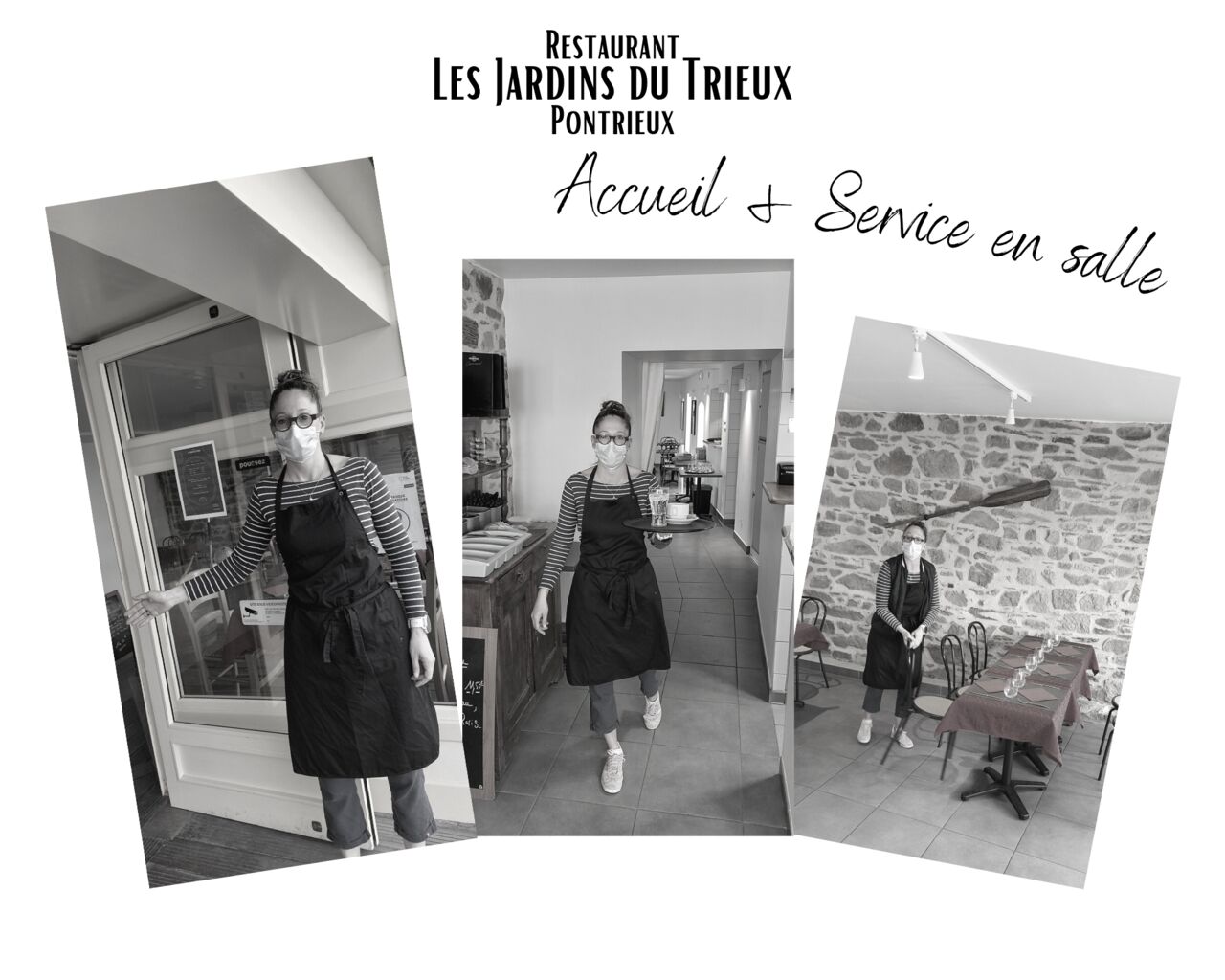 Restaurant Les Jardins du Trieux : Accueil et Service en salle