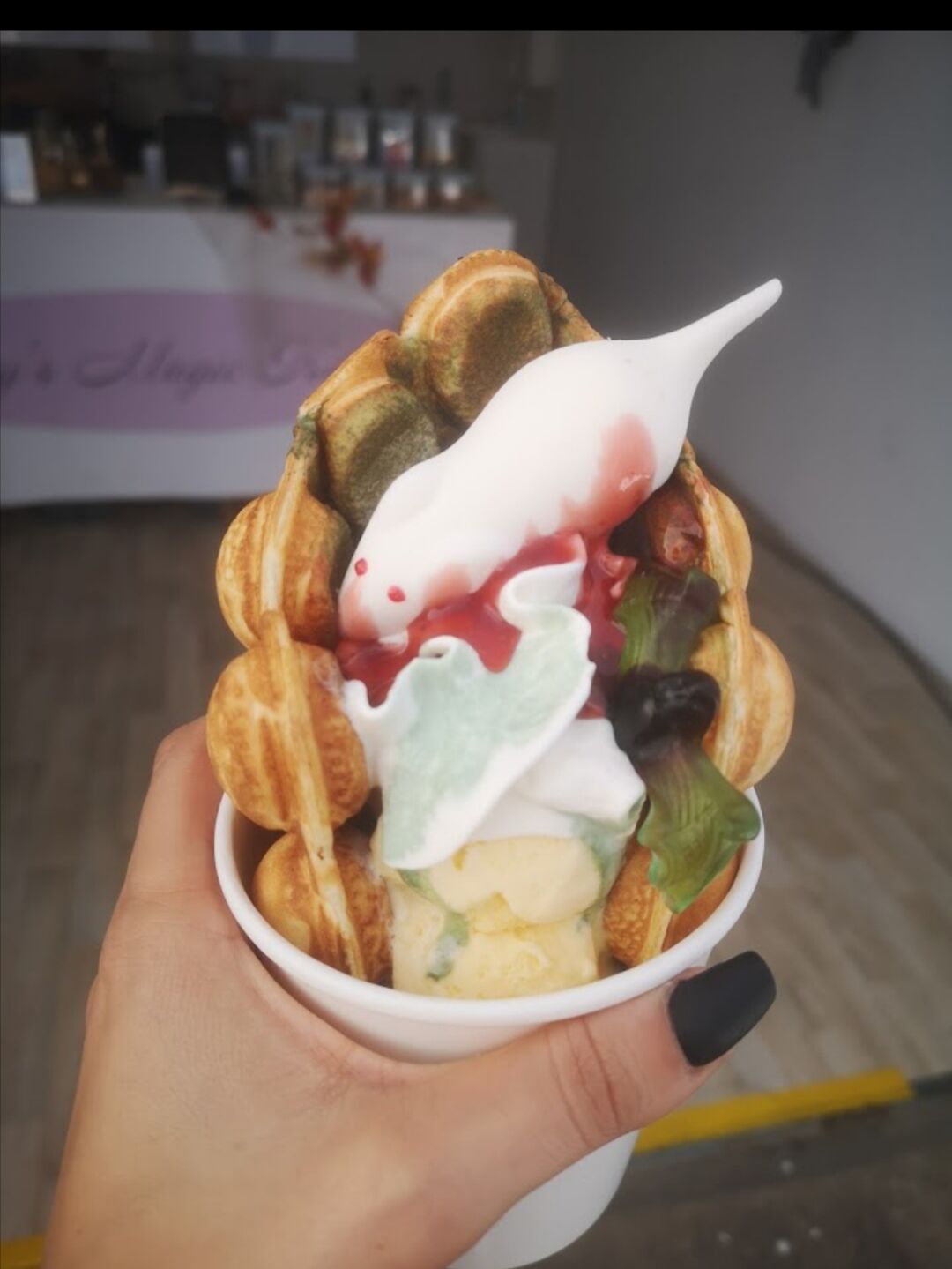 Bubble Waffle GRUSEL SPEZIAL 