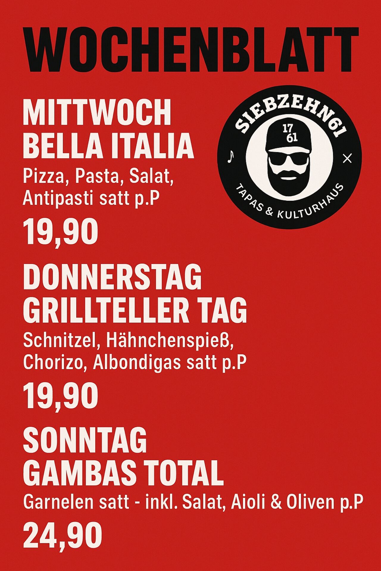 Wochenblatt - ISS dich SATT!