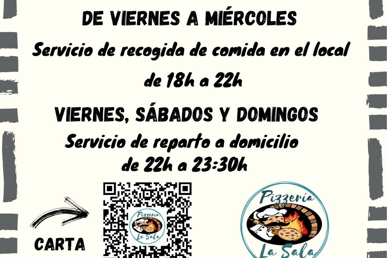 Estamos abiertos para recogida de pedidos!