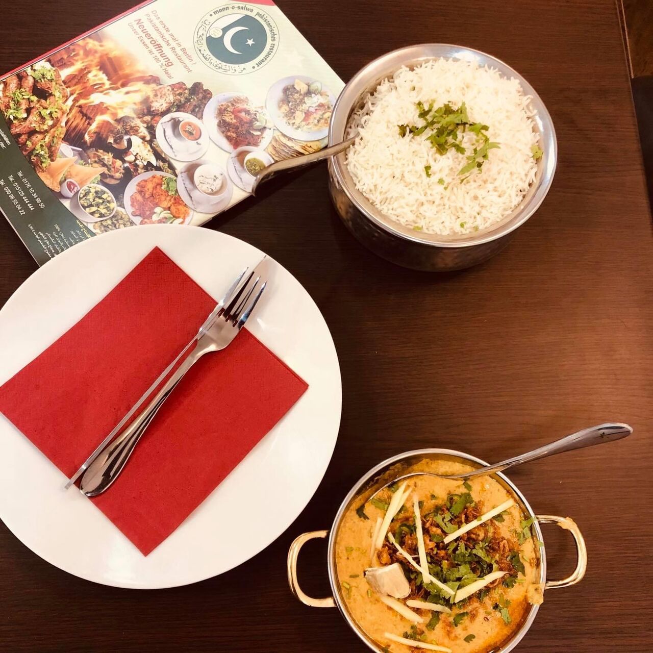 haleem Mann-o-salwa special? pakistanische ?Halal Essen#Restaurant Berlin ?