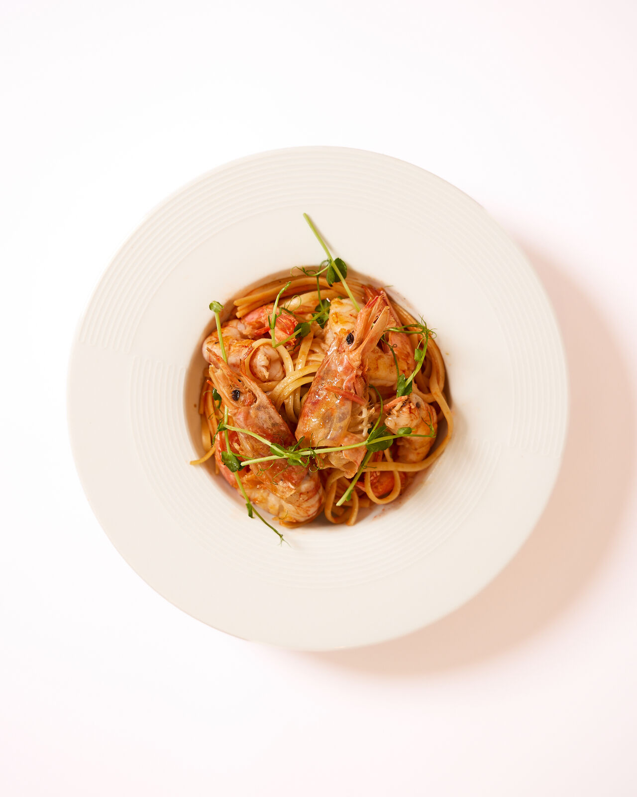 Linguine gambas 