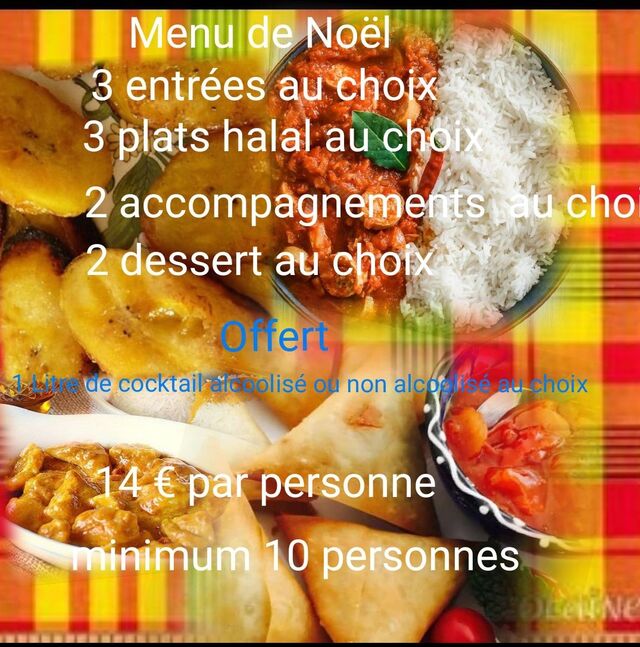 Menu de Noël