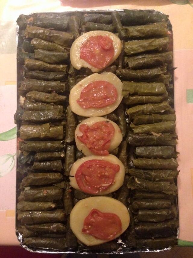 Nos préparations pour vos événements / Feuilles de vignes