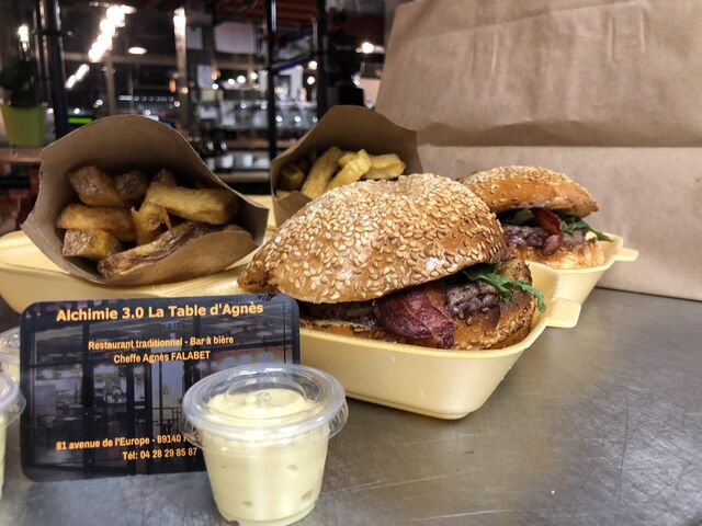 Burger boeuf charolais / Saint Marcellin